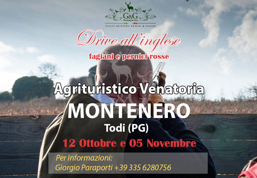 riserva di caccia montenero umbria drive all'inglese fagiano pernici rosse